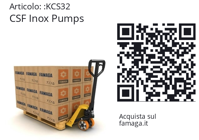   CSF Inox Pumps KCS32