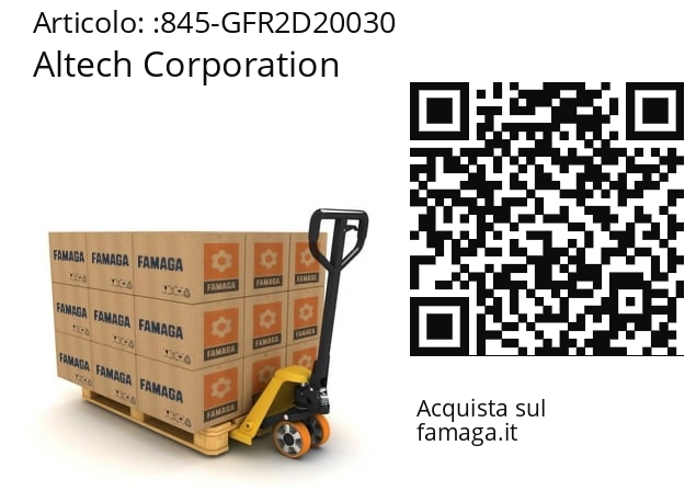   Altech Corporation 845-GFR2D20030