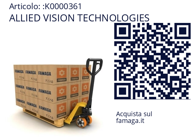   ALLIED VISION TECHNOLOGIES K0000361