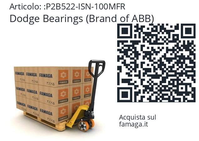   Dodge Bearings (Brand of ABB) P2B522-ISN-100MFR