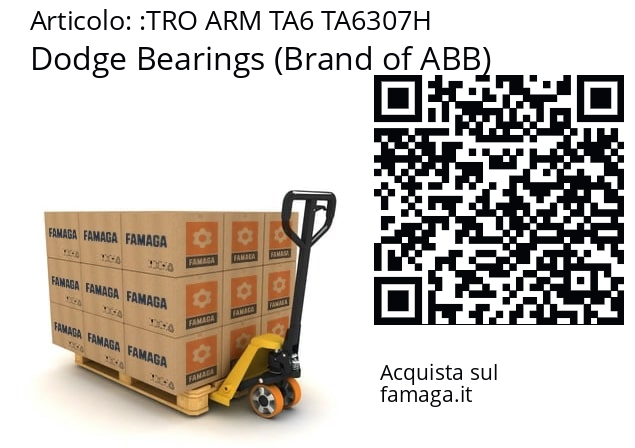   Dodge Bearings (Brand of ABB) TRO ARM TA6 TA6307H