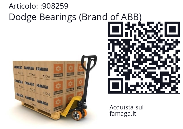  Dodge Bearings (Brand of ABB) 908259