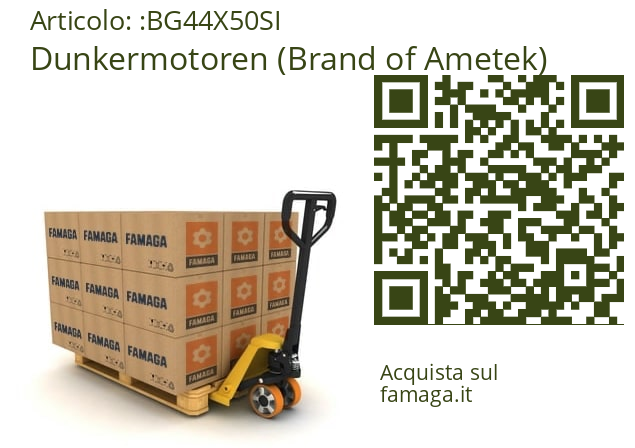   Dunkermotoren (Brand of Ametek) BG44X50SI