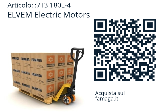  ELVEM Electric Motors 7T3 180L-4
