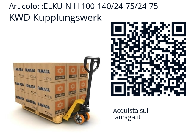   KWD Kupplungswerk ELKU-N H 100-140/24-75/24-75