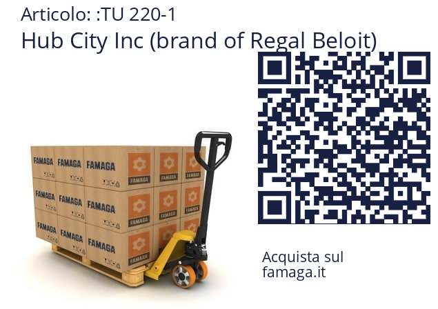   Hub City Inc (brand of Regal Beloit) TU 220-1