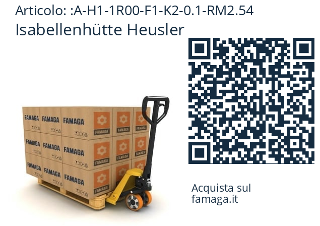  A-H1-1R00-F1-K2-0.1-RM2.54 Isabellenhütte Heusler A-H1-1R00-F1-K2-0.1-RM2.54
