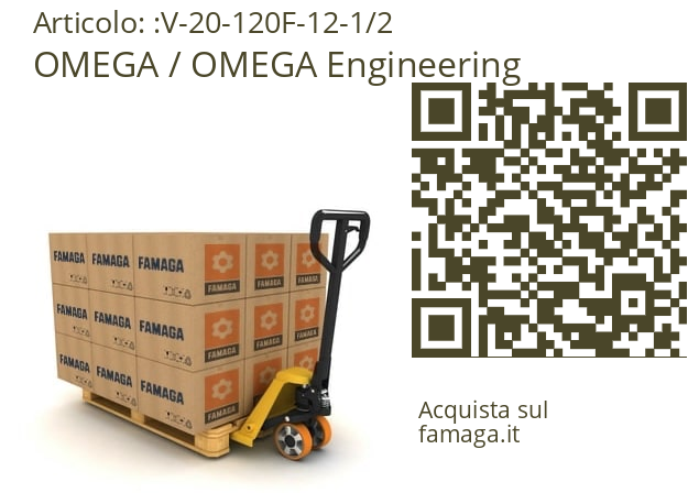   OMEGA / OMEGA Engineering V-20-120F-12-1/2