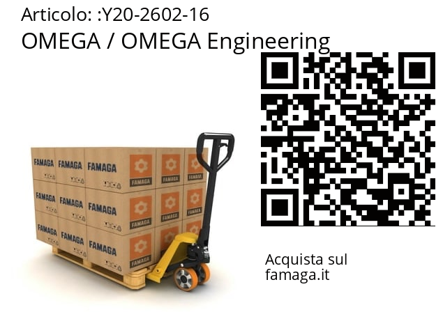   OMEGA / OMEGA Engineering Y20-2602-16
