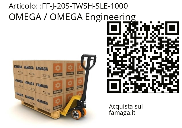   OMEGA / OMEGA Engineering FF-J-20S-TWSH-SLE-1000