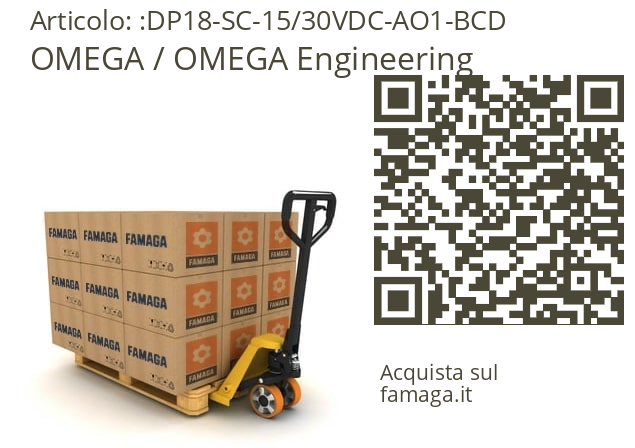  OMEGA / OMEGA Engineering DP18-SC-15/30VDC-AO1-BCD