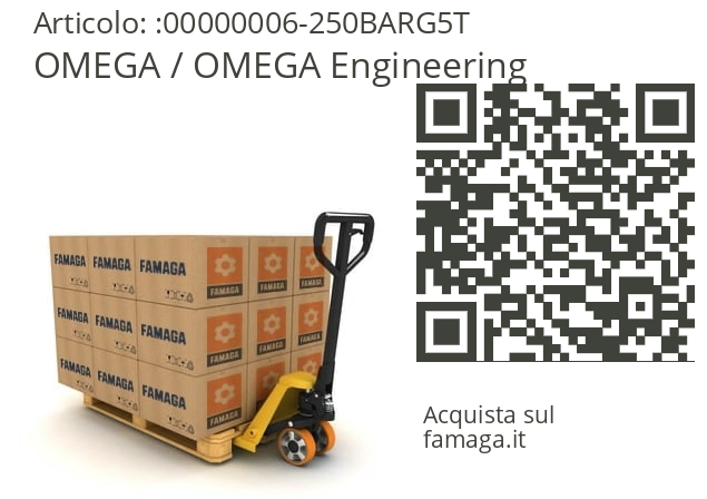   OMEGA / OMEGA Engineering 00000006-250BARG5T