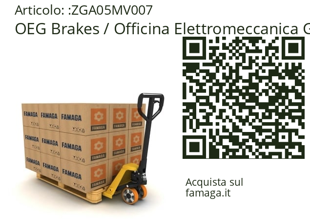   OEG Brakes / Officina Elettromeccanica Gottifredi ZGA05MV007