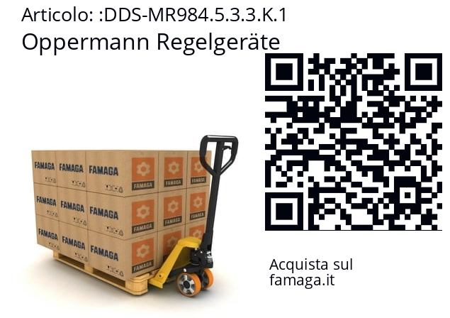   Oppermann Regelgeräte DDS-MR984.5.3.3.K.1