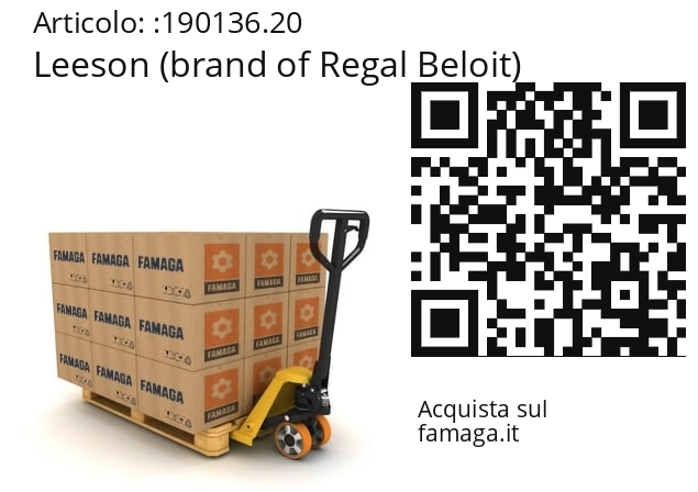   Leeson (brand of Regal Beloit) 190136.20