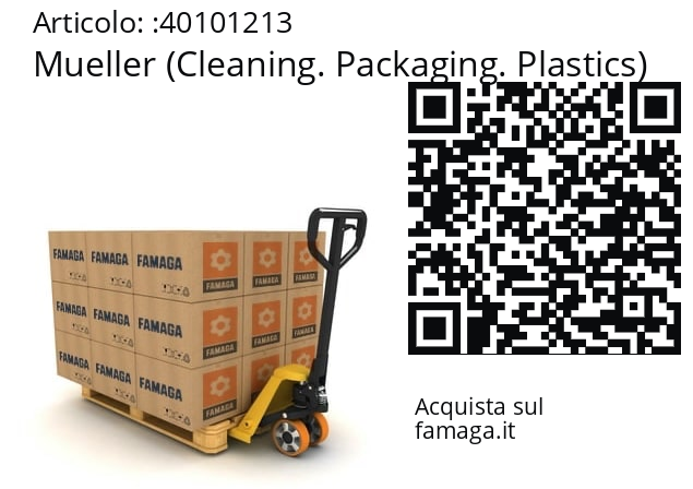   Mueller (Cleaning. Packaging. Plastics) 40101213