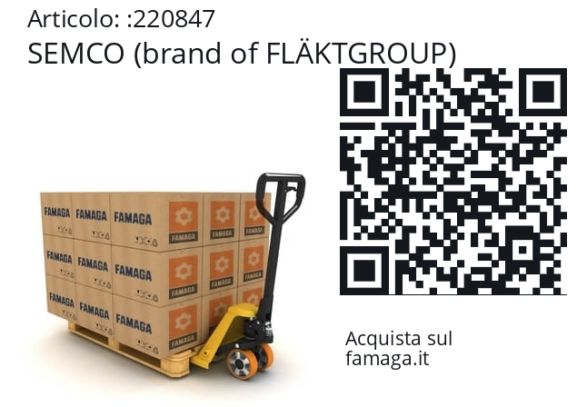   SEMCO (brand of FLÄKTGROUP) 220847