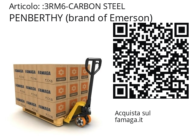   PENBERTHY (brand of Emerson) 3RM6-CARBON STEEL