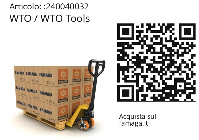   WTO / WTO Tools 240040032