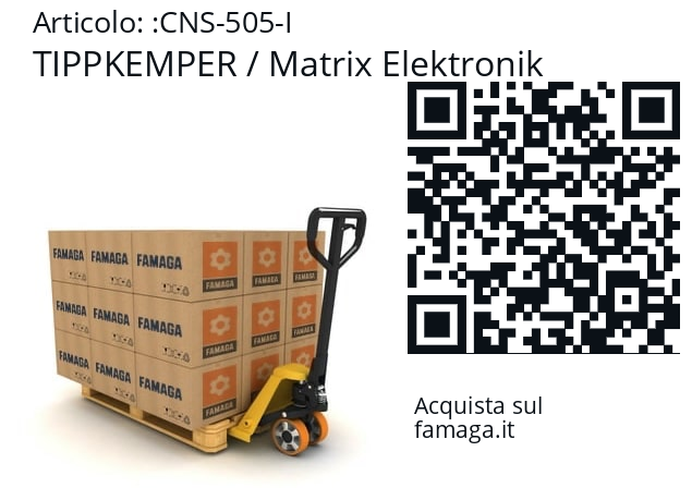   TIPPKEMPER / Matrix Elektronik CNS-505-I