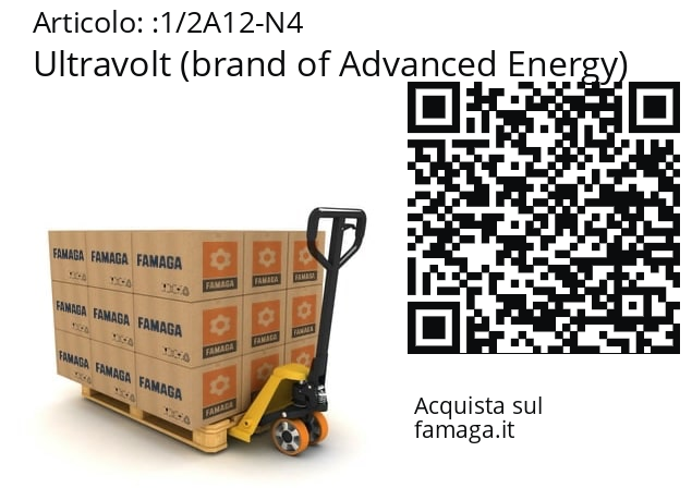   Ultravolt (brand of Advanced Energy) 1/2A12-N4